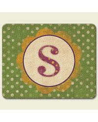 Monogram S Fun Cutting Board by  Highland Graphics 