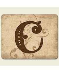 Monogram C Traditional Cutting Board by  Highland Graphics 