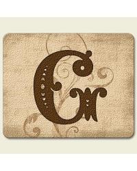 Monogram G Traditional Cutting Board by  Highland Graphics 