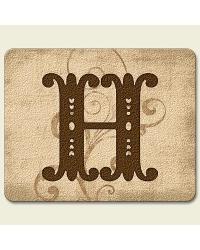 Monogram H Traditional Cutting Board by  Highland Graphics 