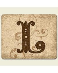 Monogram L Traditional Cutting Board by  Highland Graphics 