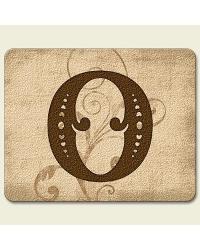 Monogram O Traditional Cutting Board by  Highland Graphics 