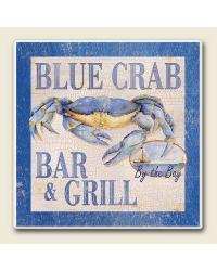 Blue Crab Coaster Set