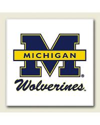 Michigan Wolverines Coaster Set
