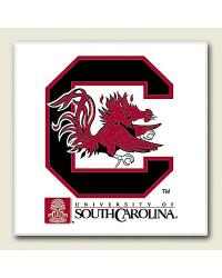 South Carolina Gamecocks Coaster Set .