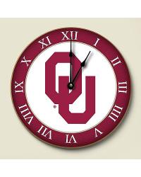 Oklahoma Sooners Wall Clock