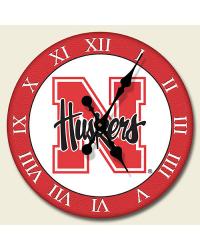 Nebraska Cornhuskers Wall Clock