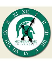 Michigan State Spartans Wall Clock