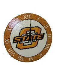 Oklahoma State Cowboys Wall Clock