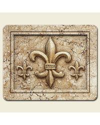 Fleur De Lis Small Cutting Board by  Highland Graphics 