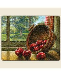 Apple Basket In Window