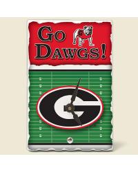 Georgia Bulldogs Desk Clock