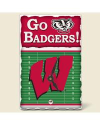 Wisconsin Badgers Desk Clock