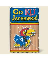 Kansas Jayhawks Desk Clocks