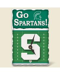 Michigan State Spartans Desk Clock
