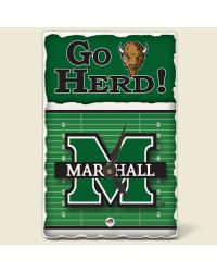 Marshall Thundering Herd Desk Clock