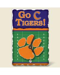 Clemson Tigers Desk Clock
