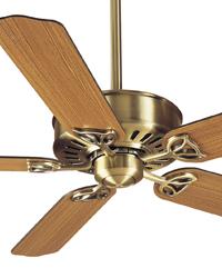 Paramount XP Antique Brass Ceiling Fan Hunter Ceiling Fans