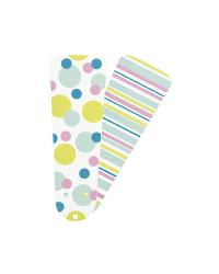 Turquoise Dots/Stripes Blades Hunter Kid Fans