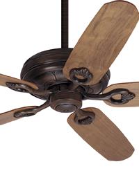 Cote d Azur Cocoa Ceiling Fan Cocoa Base with Light Walnut/Light Cherry Blades Hunter Ceiling Fans