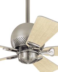 Orbit Brushed Nickel Ceiling Fan Hunter Ceiling Fans