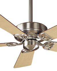 Hudson Brushed Nickel Ceiling Fan Hunter Ceiling Fans