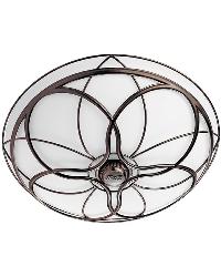 HUNTER DARK BRONZE SATURN BATHROOM FAN WITH LIGHT | LAMPSPLUS.COM HUNTER DARK BRONZE SATURN BATHROOM FAN WITH LIGHT | LAMPSPLUS.COM