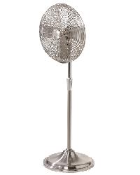 Century Pedestal Fan - Brushed Nickel