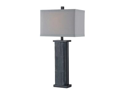 Kenroy Manuever Table Lamp Natural Gray Slate Search Results