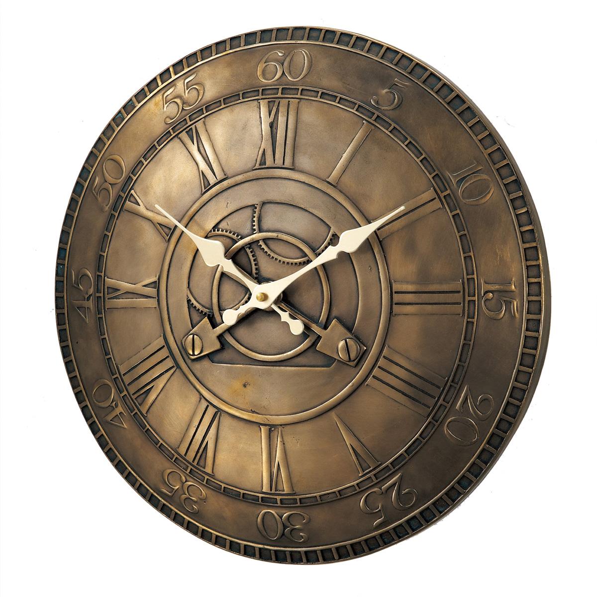 Bronze Gear Clock InteriorDecorating