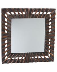 Square Bamboo Mirror