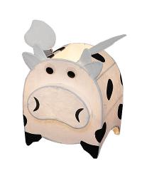 Cosmo the Cow with Wings White and Black