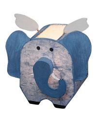 Ernie the Elephant with Wings Light Blue