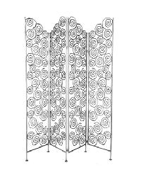 Spiral Iron Screen Weathered Silver