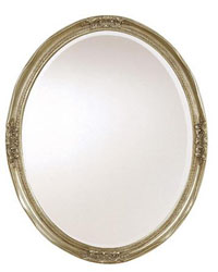 oval mirror, decorative mirror