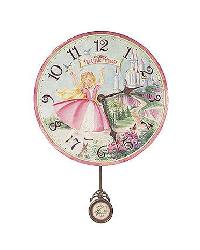 Little Princess 13 Inch Wall Clock
