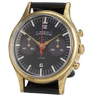  Geneva Brass Wristwatch
