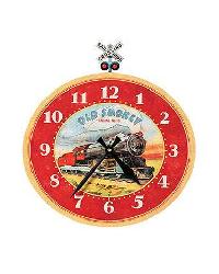 Old Smokey 13 Inch Wall Clock