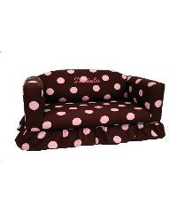 Sofa with Ruffled Skirt