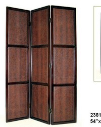 Brown Leather Screen