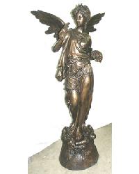 BQ-E292 Harvest Angel w/Wheat