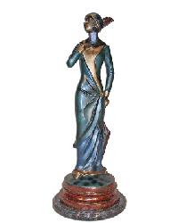 JS-446 Parissian Lady w/Umbrella