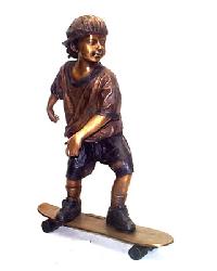 TF1-298 Boy w/Skateboard