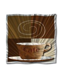 Cafe Au Lait Brown, Silver