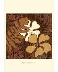 39039D Calypso Floral I by  Gango Editions 