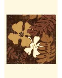 39040D Calypso Floral II by  Gango Editions 