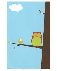 42405D Tree-top Owls II