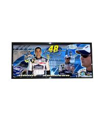 Jimmie Johnson Framed Panoramic