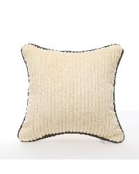 Sydney Yellow Velour Pillow