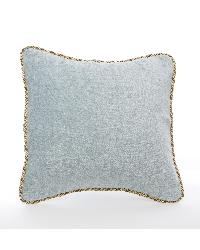 Chop Suey Blue Velvet Pillow